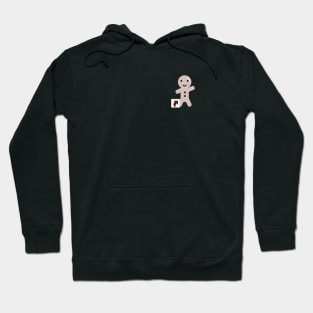 Mini Cute Gingerbread Man Shortcut Hoodie